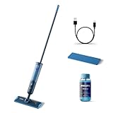 Philips OneUp 3000 Series elektrischer Wischmopp - 2X sauberere Böden², 2X schnelleres Wischen, kabellos mit 360° Drehgelenk, waschbare Wiederverwendbare Pads, langanhaltender Akku (XV3101/01)