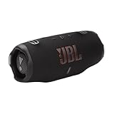 JBL Charge 6, tragbarer Bluetooth-Lautsprecher, 28 Stunden Akkulaufzeit, IP68 wasserdicht, Staub- und stoßfest, JBL Pro Sound mit AI Sound Boost, Auracast Multi-Speaker, Schwarz