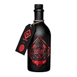 The Illusionist Distillery Gin FC Bayern München Edition | Mit Farbwechsel von Schwarz zu Rot | Beerig & Frisch | 45% Vol. | 500ml