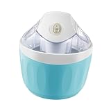 MotiveTech Kompakter Joghurt Smoothie Maker, Mini Eismaschine, Maschine für Kinderdesserts, Einfache Eiscremeherstellung Dank B, Blau Weiß