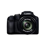 Panasonic Lumix DC-FZ82DE Bridgekamera mit 20-1200 mm F2.8-5.9 Objektiv, 18,1 MP, 4K Video & Foto, OLED Live-View-Sucher, LCD-Touchscreen, USB-C, Schwarz