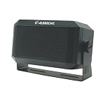 Albrecht CB 250 Funk-Lautsprecher, 5W, 180Hz-12kHz Frequenz-Bereich, 3.5 mm Stecker, Inklusive Montagesatz, 7117, AUX-Anschluss, schwarz, 1 Stück