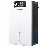 Luftentfeuchter Elektrisch 2800ml, 28dB Leiser Energiesparender Raumentfeuchter mit Filter, für Keller Wohnung Schlafzimmer, Entfeuchter mit Automatischer Abschaltung, LED Anzeige, Timer, Weiß