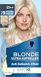 Schwarzkopf Blonde Aufheller L1++ (143 ml), Haarfärbemittel für Öl-aktiviertes Haare Aufhellen mit HaptIQ System, für bis zu 9 Stufen ohne Gelbstich