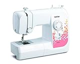 Brother AZ14 Nähmaschine (14 Stiche), Weiß, Rot