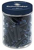 Schneider Tintenpatrone, Mitternachtsblau, Dose mit 100 Stück