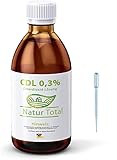 CDL Chlordioxid 0,3% Lösung 1000ml – Gebrauchsfertige CDL/CDs Lösung | Chlorine Dioxide Solution 0,3% | 1 Liter in Braunglasflasche mit Pipette