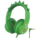 iClever Kinder Kopfhörer, Kinderkopfhörer mit Kabel 85dBA Sichere Lautstärke, HS19S Stereo-Sound Over Ear Kopfhörer für Kinder, Hi-Fi Klang, 3,5 mm kabelgebundene, Faltbare Kopfhörer für iPad/Computer