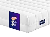 Traumnacht Easy Comfort Kaltschaummatratze 90x200 cm | H3 mittelfest | Ergonomisch & atmungsaktiv | Öko-Tex zertifiziert | 13 cm Höhe | Hypoallergen & Antibakteriell | deutscher Qualitätsstandard