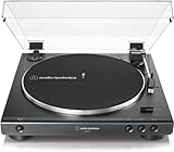Audio-Technica LP60XBK Vollautomatischer Stereo-plattenspieler mit Riemenantrieb Schwarz