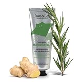 Jean & Len Sehr geile Handcreme Rosemary & Ginger, mit Urea, Handpflege für trockene und rissige Hände, spendet Feuchtigkeit und pflegt intensiv, ohne Parabene & Silikone, Handcreme Tube, vegan, 75 ml