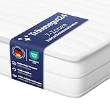 Träumegut24 AquaFlex 7-Zonen Matratze 140x200 cm | H2&H3 | Ergonomische Kaltschaummatratze | Hypoallergen & Antibakteriell | Bezug abnehmbar & waschbar | Oeko-TEX® | (19cm, 140 x 200 cm)