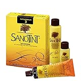 Sanotint - Haarfarbe Classic Nr. 03 „Naturbraun“ - Naturnahe dauerhafte Haarfarbe mit Goldhirse und wertvollen pflanzlichen Extrakten – 100% Grauabdeckung – vegan - 125 ml