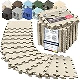 bemaxx Bodenschutzmatte Fitness - Sportmatte Fitnessmatte Gymnastikmatte Puzzlematte Yogamatte Turnmatte Trainingsmatte Spielmatte Fallschutzmatte Laufbandmatte - Gym Workout Pool Garage