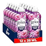 Lenor Weichspüler 12x38 Waschladungen, Amethyst Blütentraum 24H Unwiderstehliche Frische